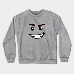 Lego Minifig Grin Crewneck Sweatshirt